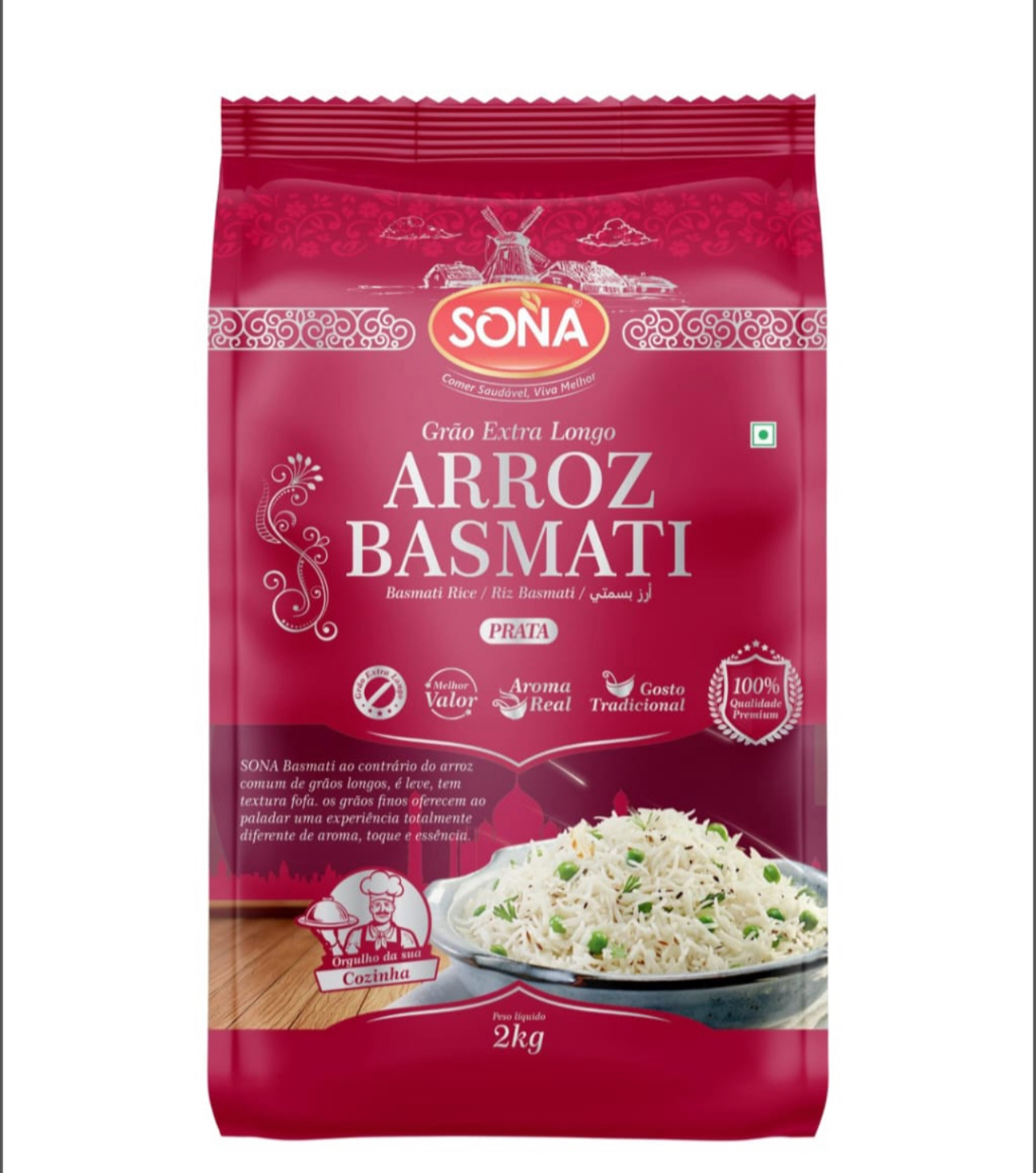 ARROZ BASMATI SONA PRATA
