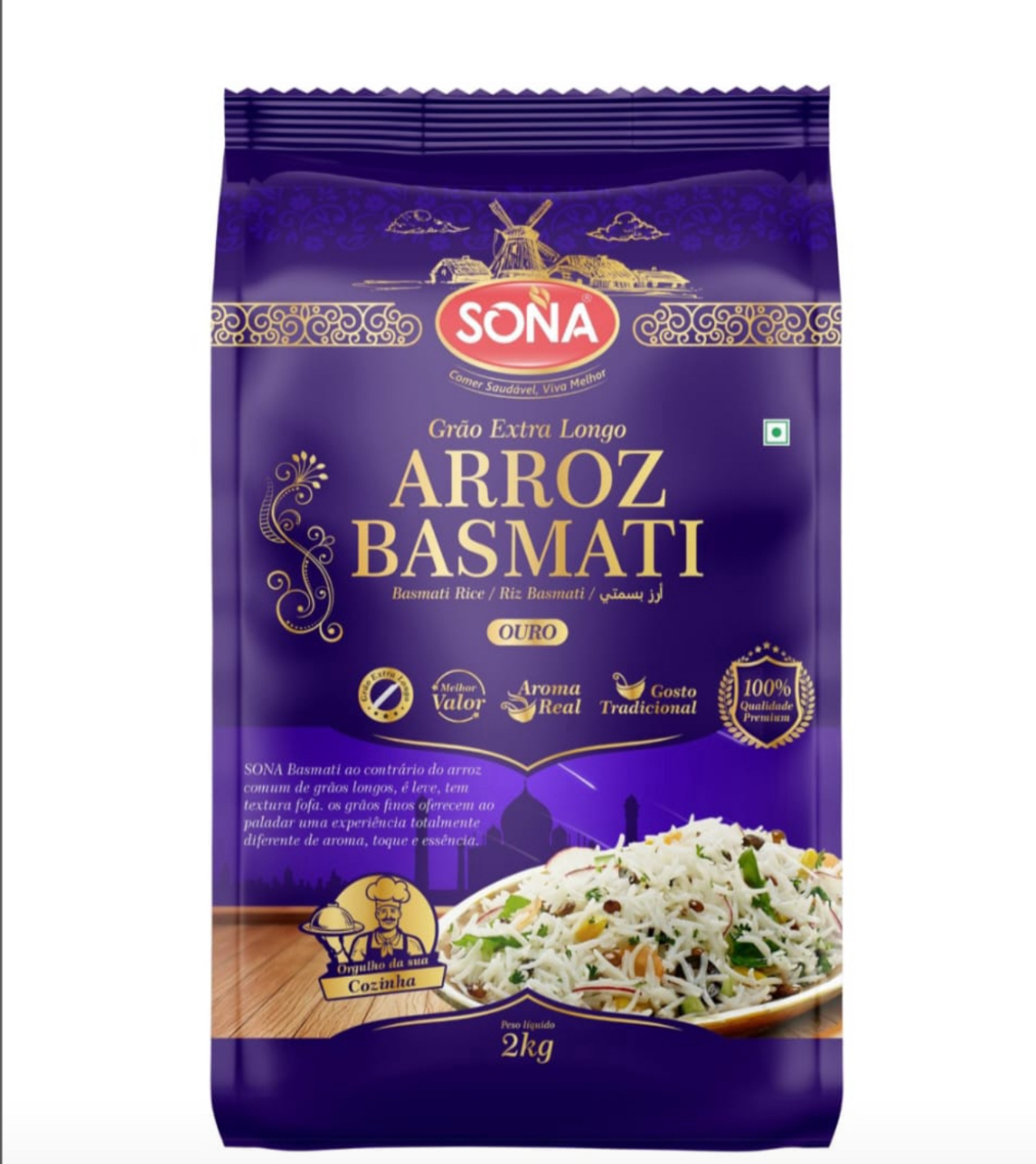 ARROZ BASMATI SONA OURO