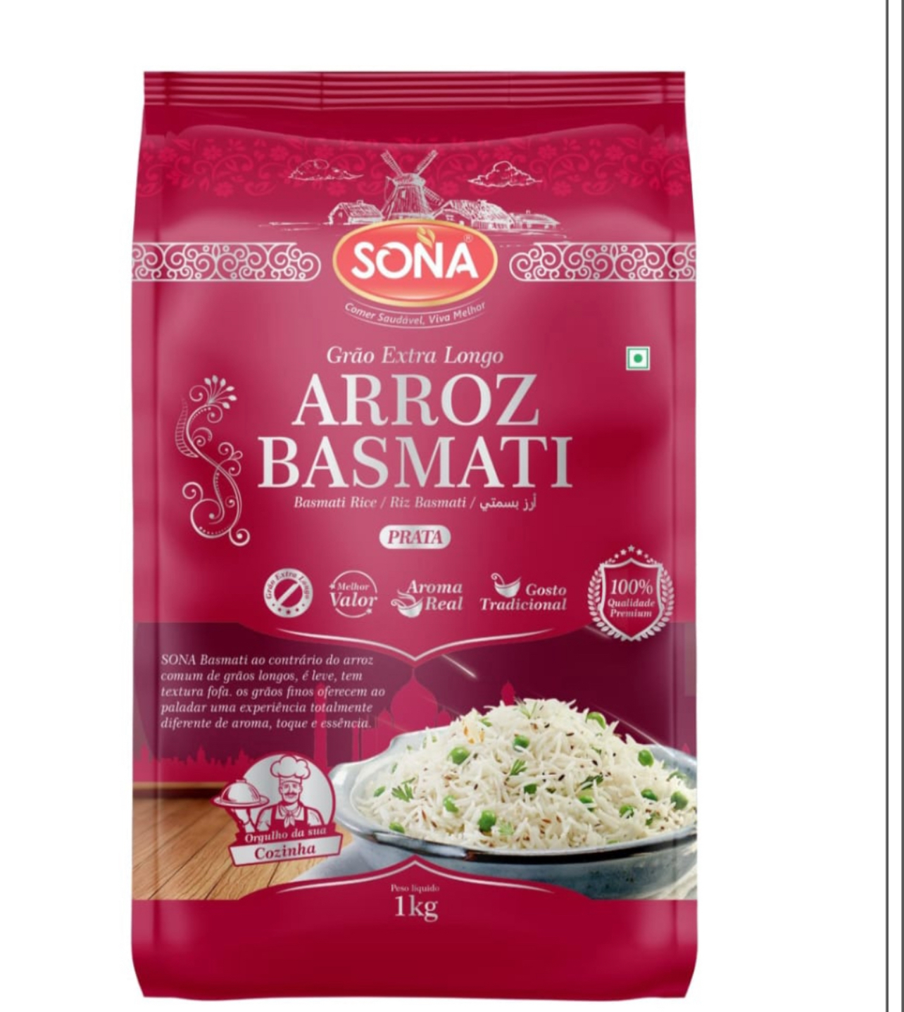 ARROZ BASMATI SONA PRATA