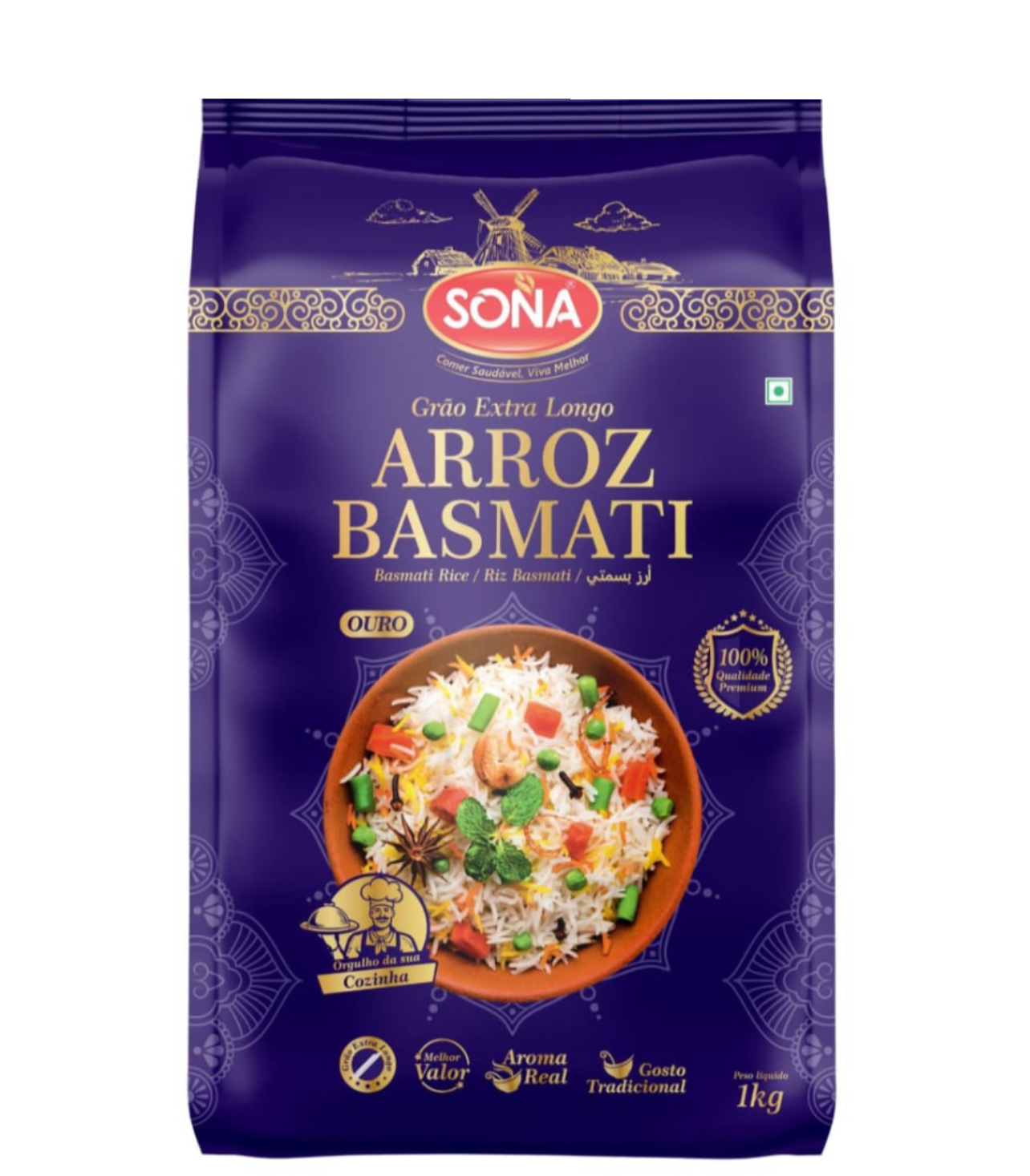 ARROZ BASMATI SONA OURO